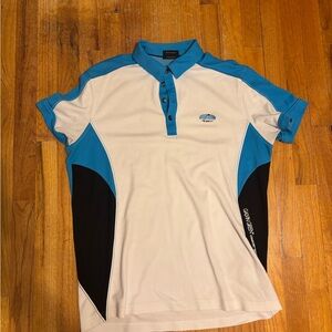 Galvin Green Blue, Black, and White Men's Polo Shirt Nantucket Golf Club